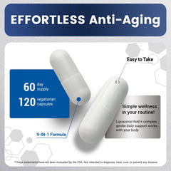 NAD+ supplement supporting healthy aging