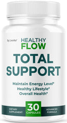 Healthy Flow Capsules bottle – front view