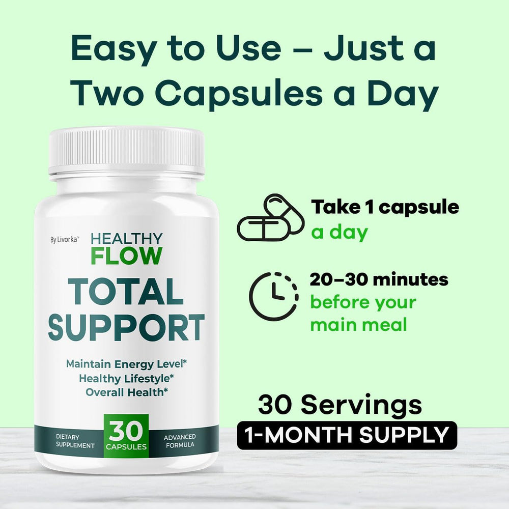 Natural ingredients highlight for Healthy Flow