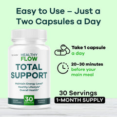 Natural ingredients highlight for Healthy Flow