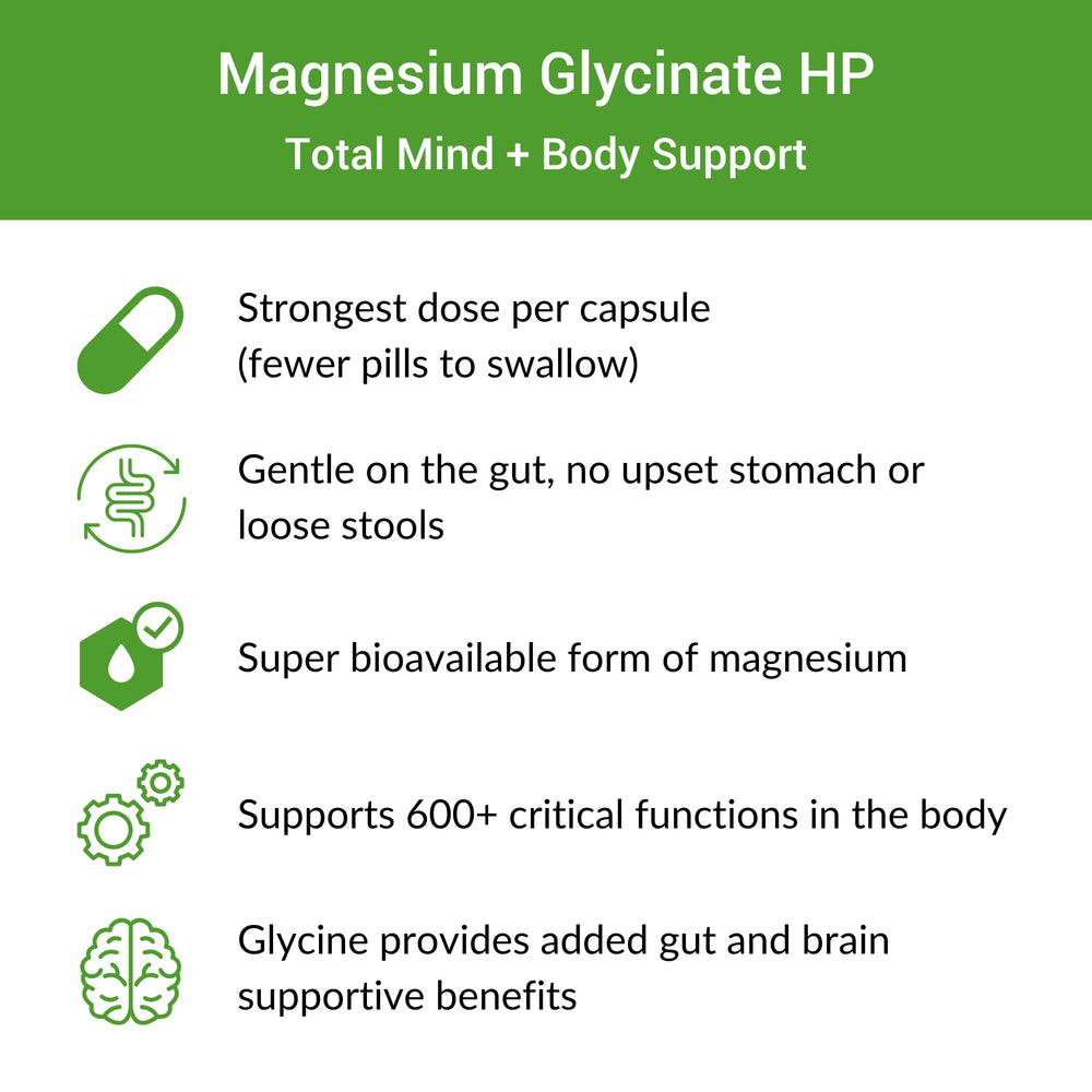 Gut-brain support concept illustrating holistic benefits