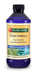 Healthy Habits Silver Defense bottle and packaging
