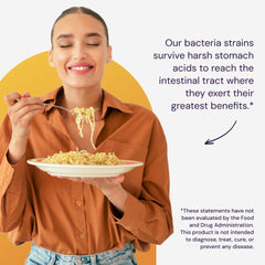 Label highlights shelf-stable, non-GMO, and gluten-free features