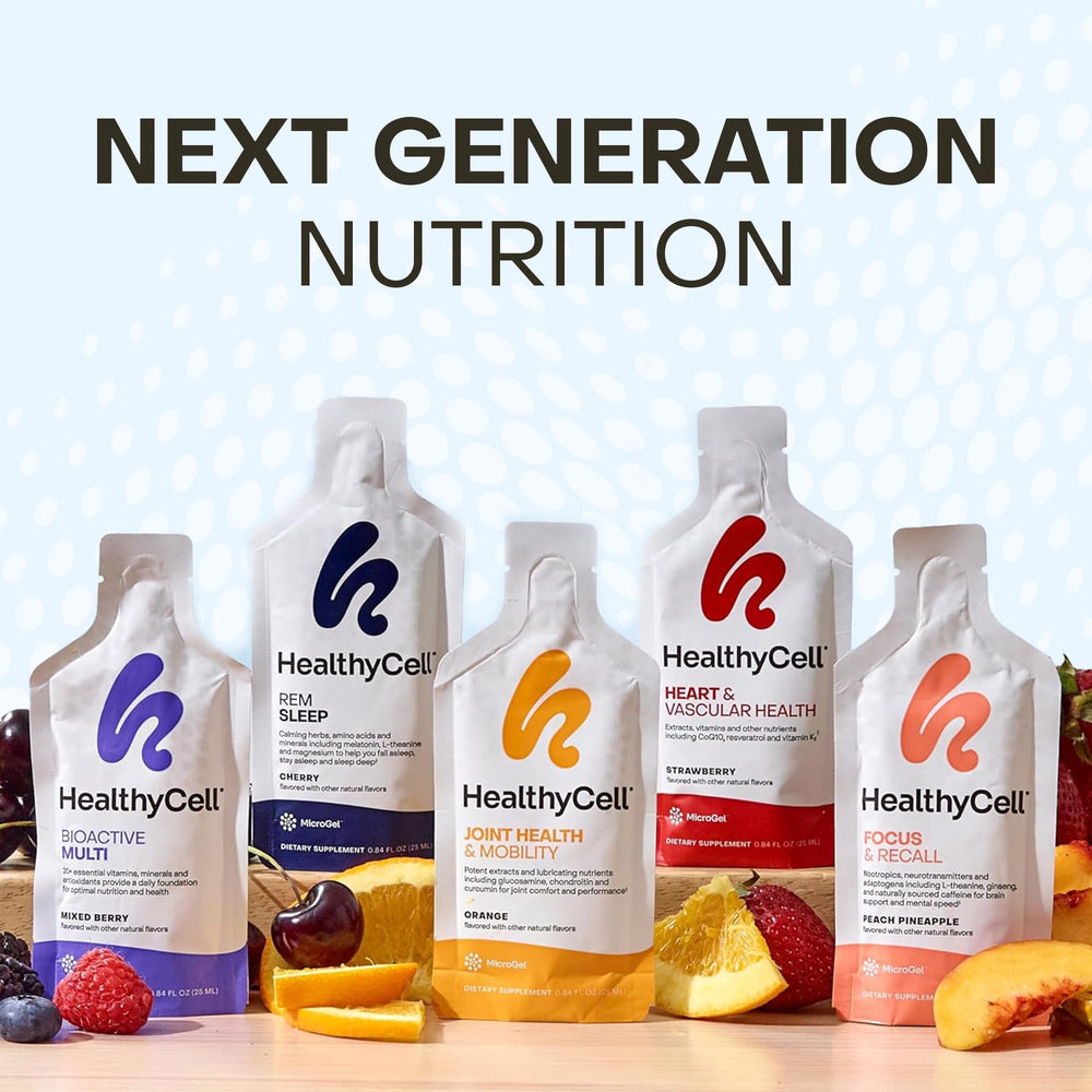 HealthyCell gel packs stored in the fridge for chilled serving and freshness