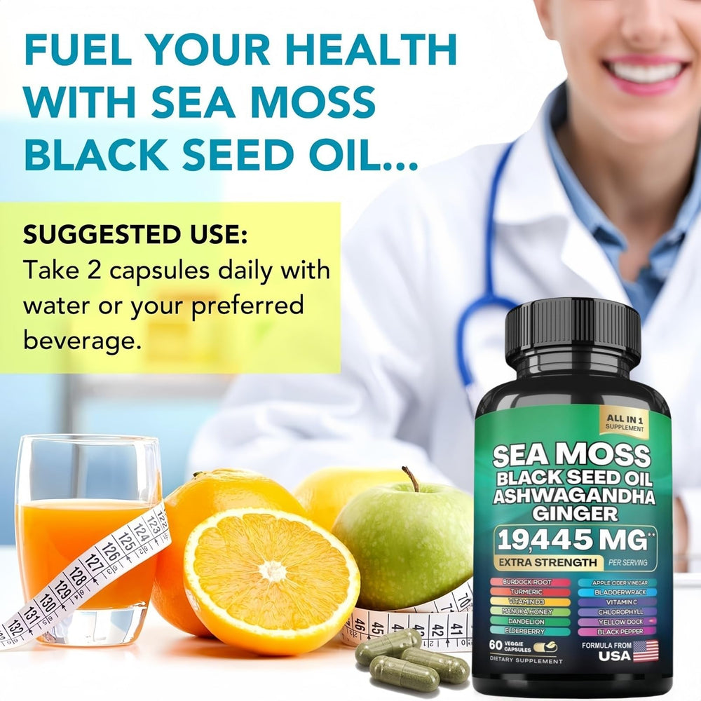 Glowing skin, hair, and nails capsules