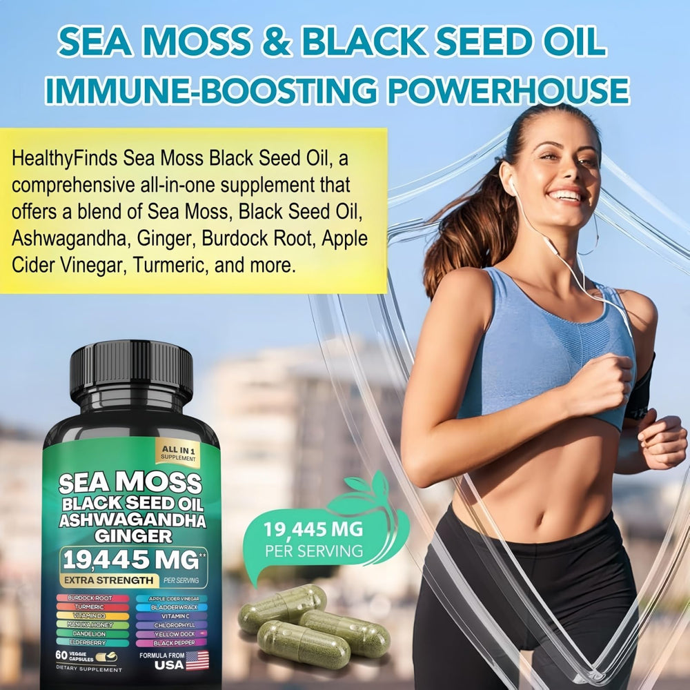 Capsules highlighting mental clarity and energy