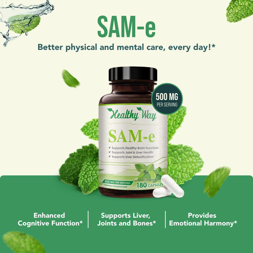SAM-e mood support benefits visual