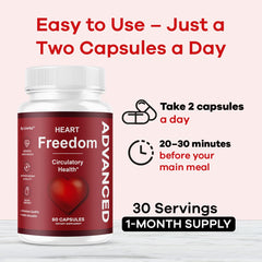 Person holding Heart Freedom bottle