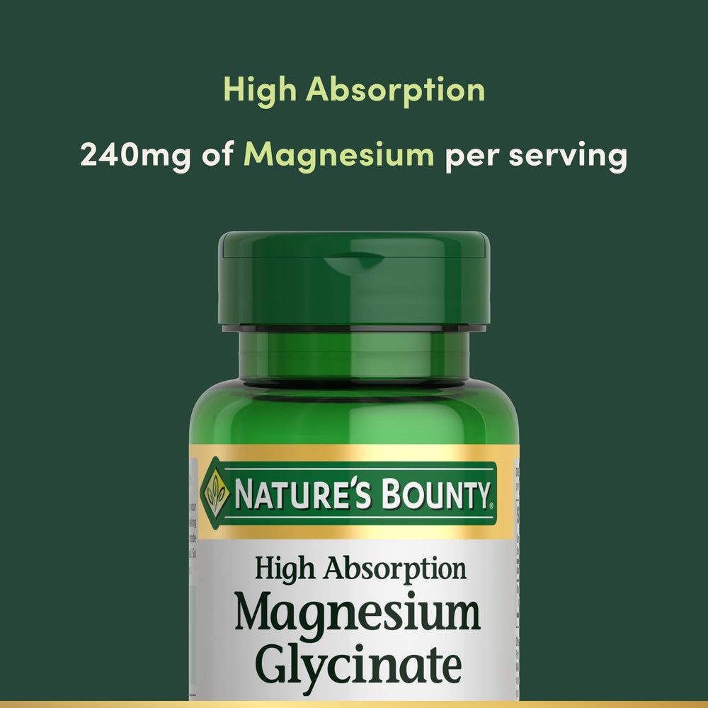 Heart health benefits from magnesium glycinate 240 mg
