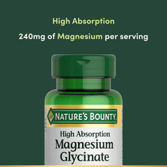 Heart health benefits from magnesium glycinate 240 mg