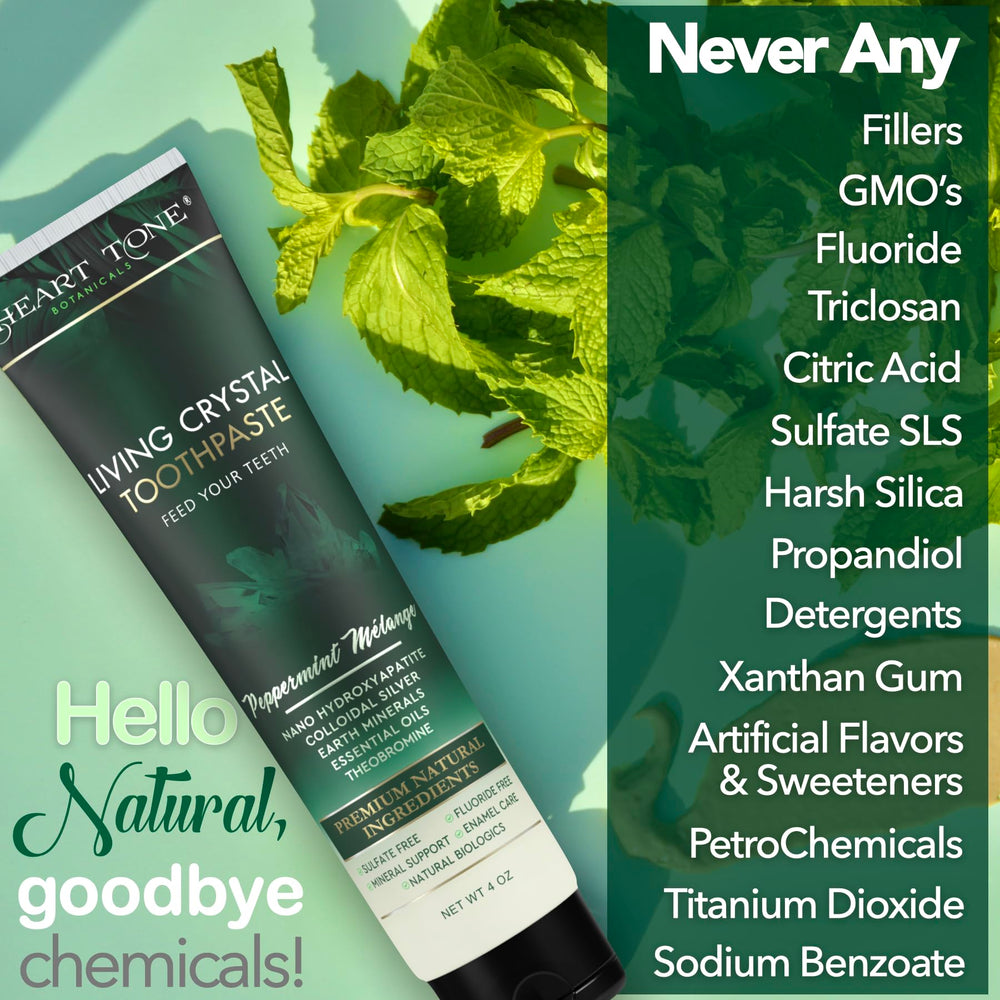 Close-up of nano hydroxyapatite toothpaste texture