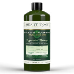 Heart Tone Botanicals Nano Silver Mouthwash bottle front