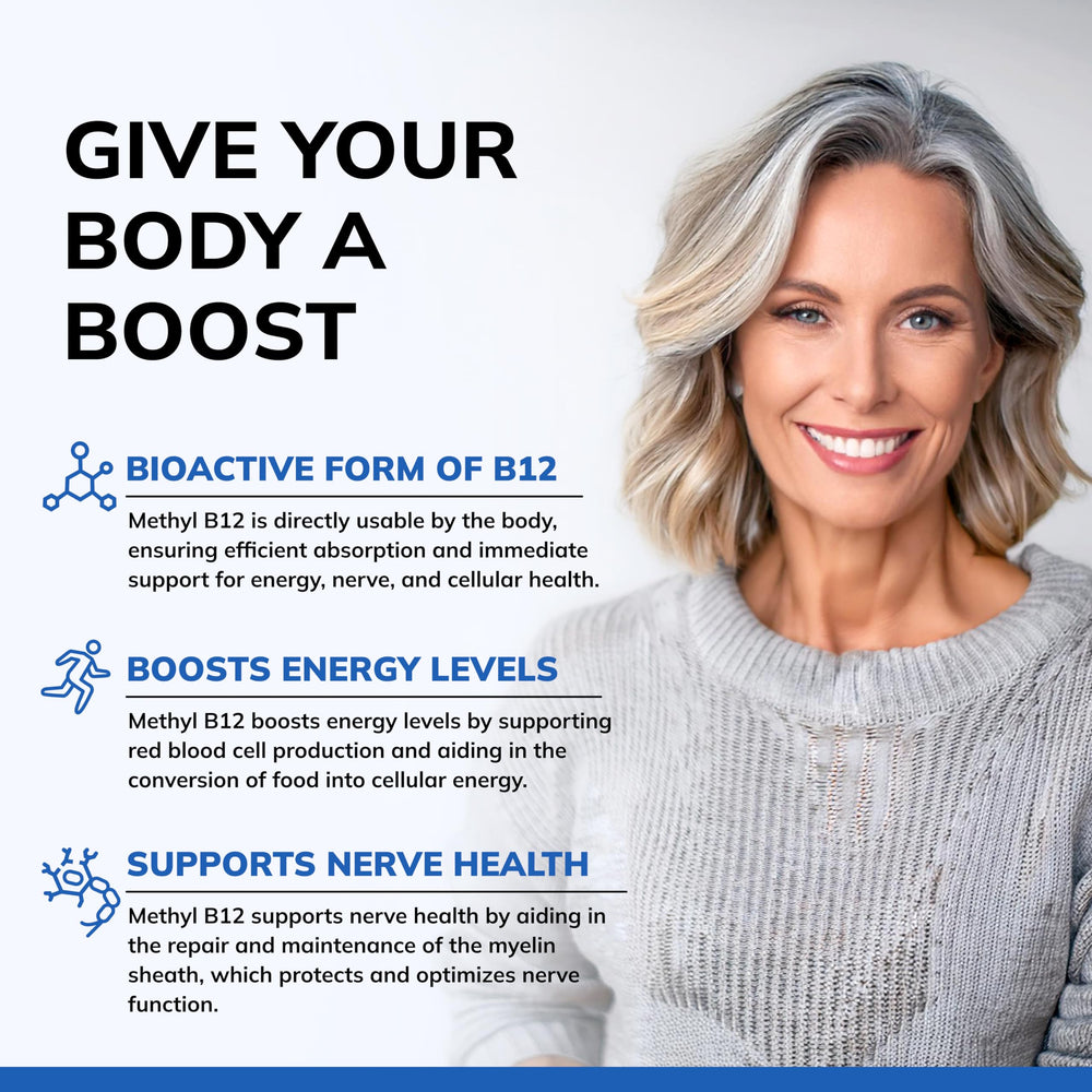 Heart health support from Vitamin B12 supplement