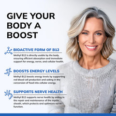 Heart health support from Vitamin B12 supplement
