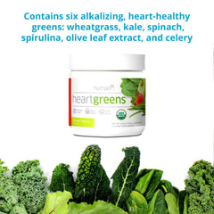 Apple, Strawberry and Pomegranate antioxidant fruits in HeartGreens