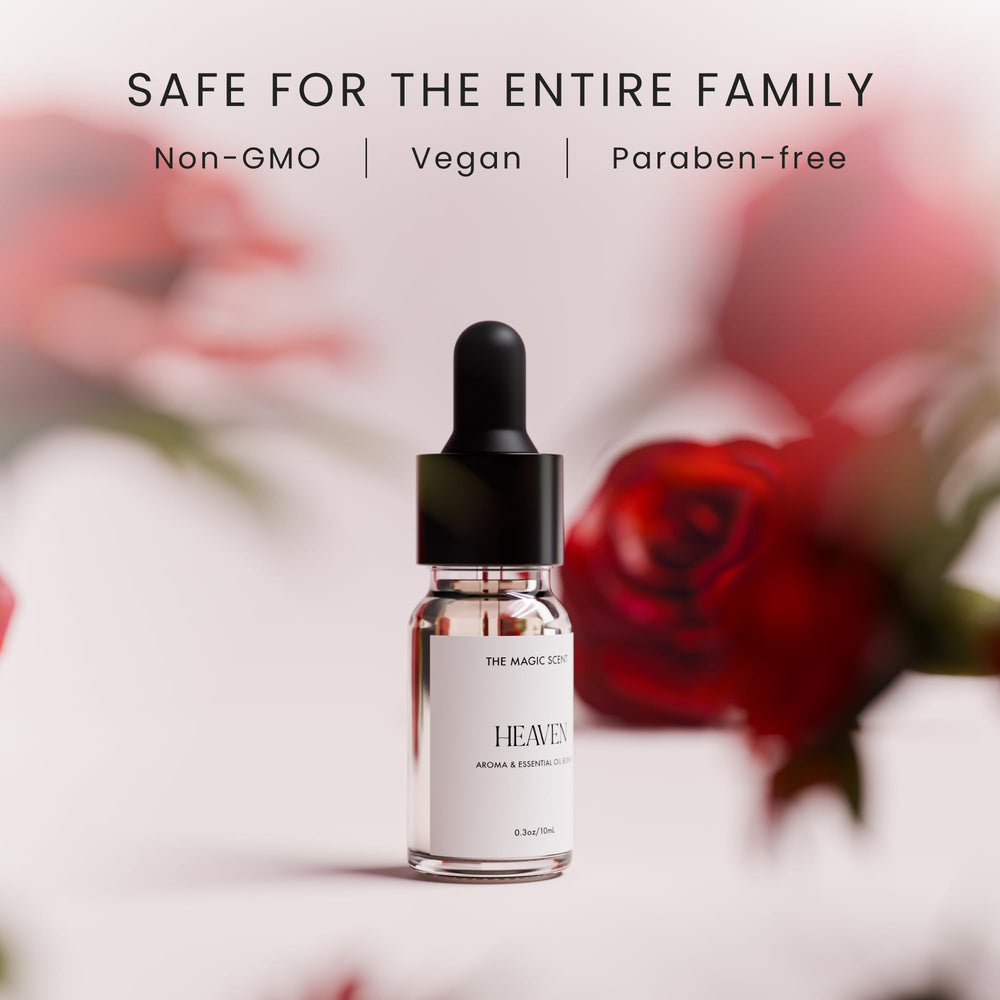 Heaven diffuser oil top notes bergamot lemon tea rhyme