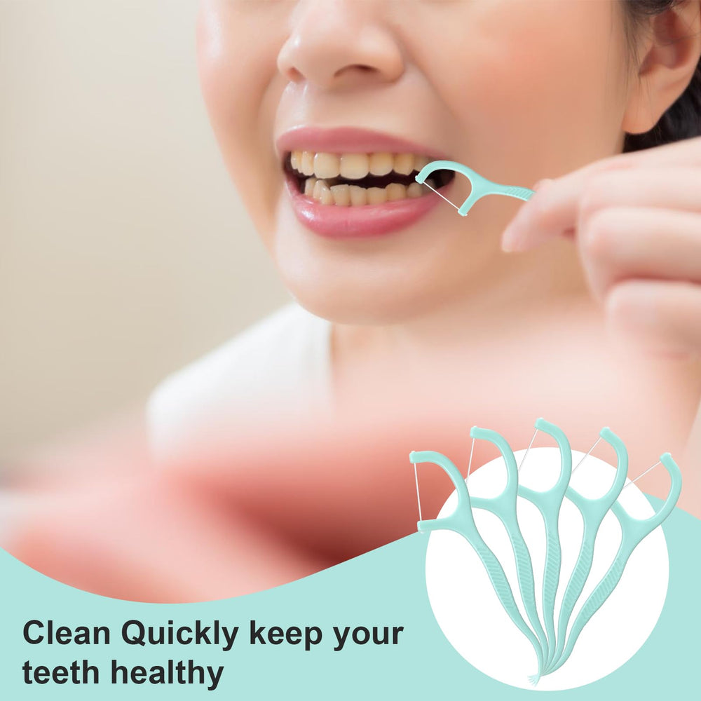 Family-friendly dental floss picks for adults and kids