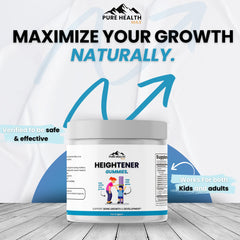 Athlete using Heightener Gummies for performance and height support