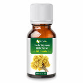 Front view of Helichrysum Essential Oil 30 ml bottle