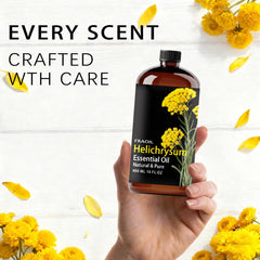 DIY candle making with Helichrysum essential oil