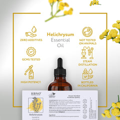 Helichrysum oil for perfumes and diffusers