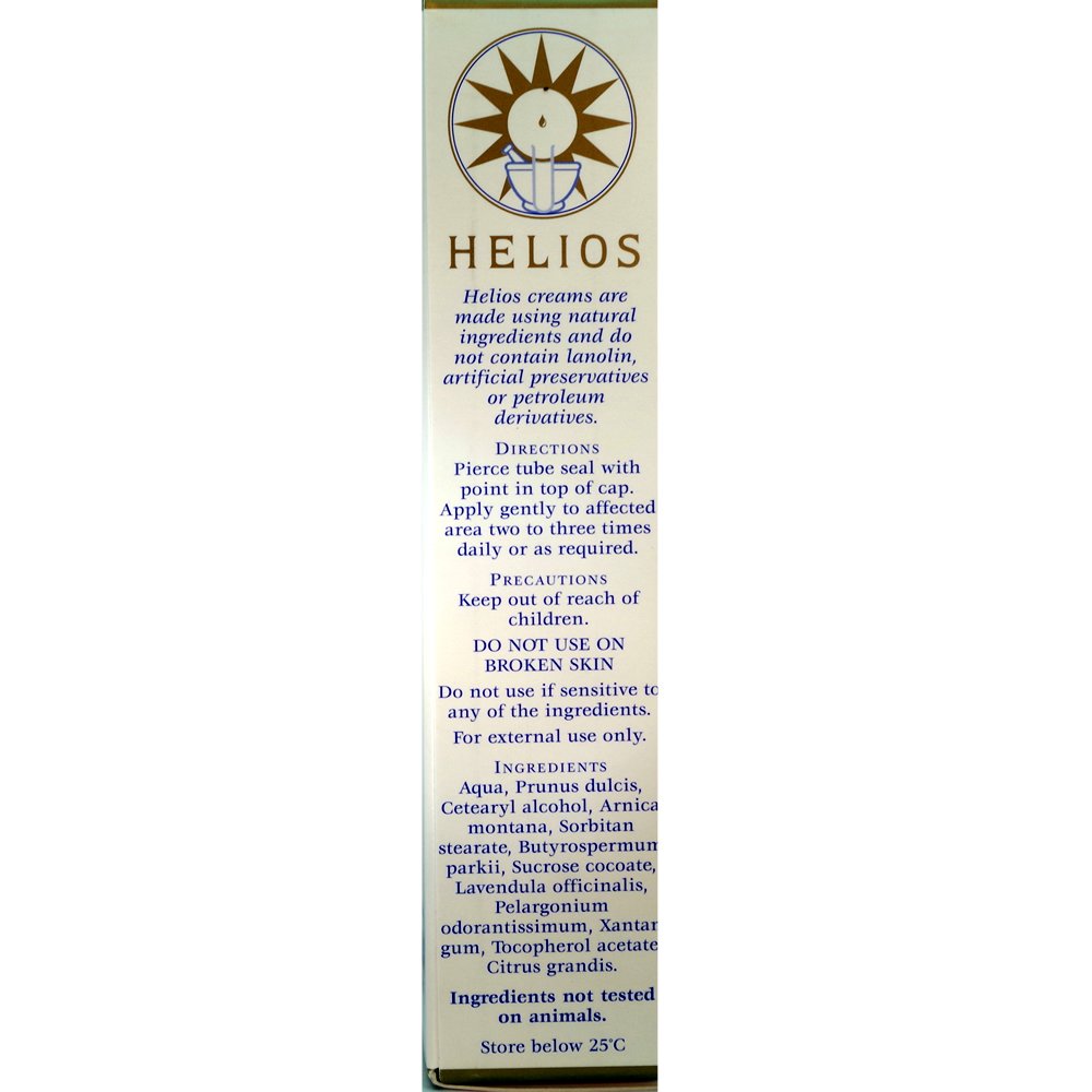 Arnica Cream tube with Geranium and Lavender essential oils