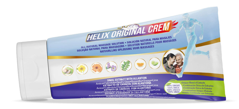Front view of Helix Original Cream jar