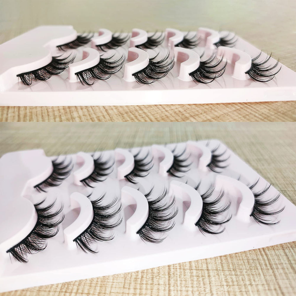 HEMERDINGO lightweight lashes offer comfort and durability, with non-allergenic materials.