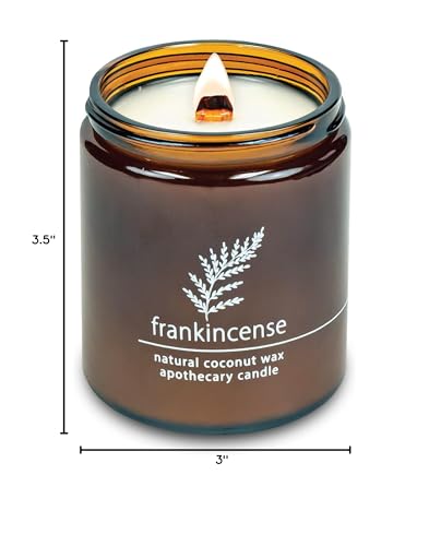 Made in America Hemlock Park candle featuring FSC-certified wooden wick.