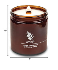 Candle with essential oils scent from Hemlock Park collection