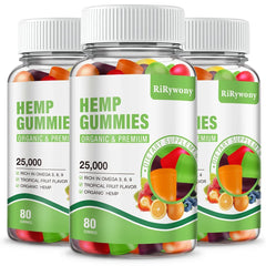 RiRywony Hemp Gummies bottle front label