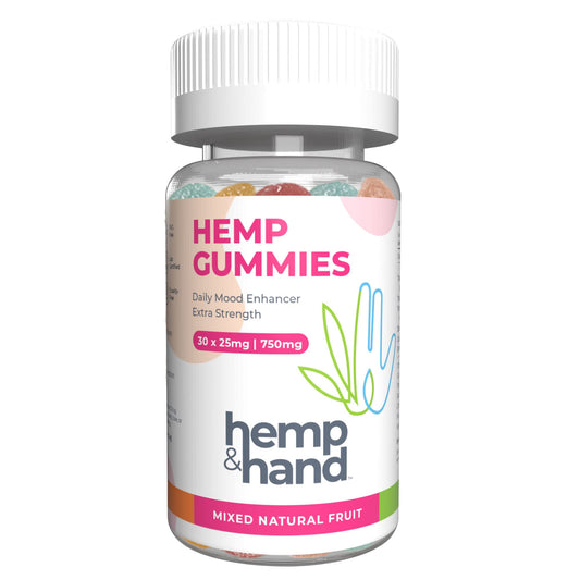 Hemp Gummies 750mg bottle for chill and sleep support