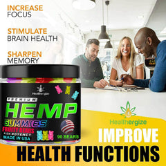 Gummies packaging box shown