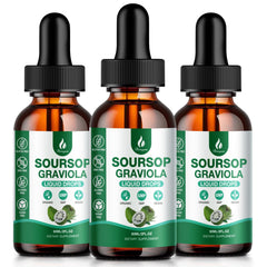 Hemyum Soursop Bitters Liquid 6oz 3-pack bottle front view