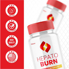 HepatoBurn bottle showing 60 capsules