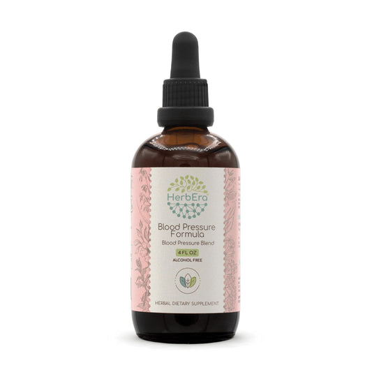 HerbEra Blood Pressure Formula B120 bottle with label