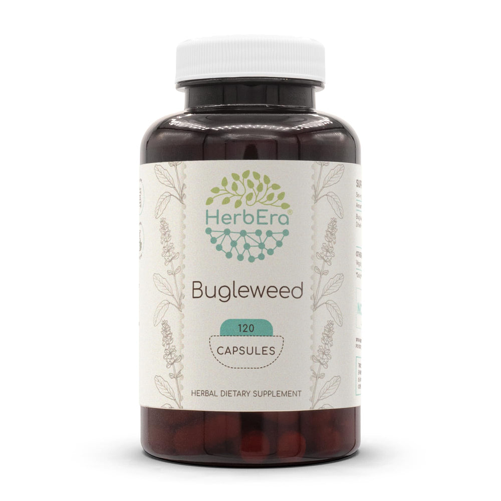 HerbEra Bugleweed 120 capsules bottle front view