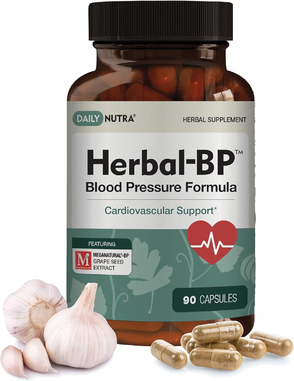 Herbal-BP hero image with bottle and packaging