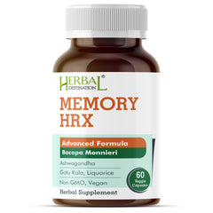 Memory Hrx packaging displaying vegan and gluten-free icons