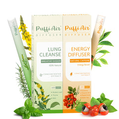 Main image of Herbal Diffuser Bundles with orange and green sticks