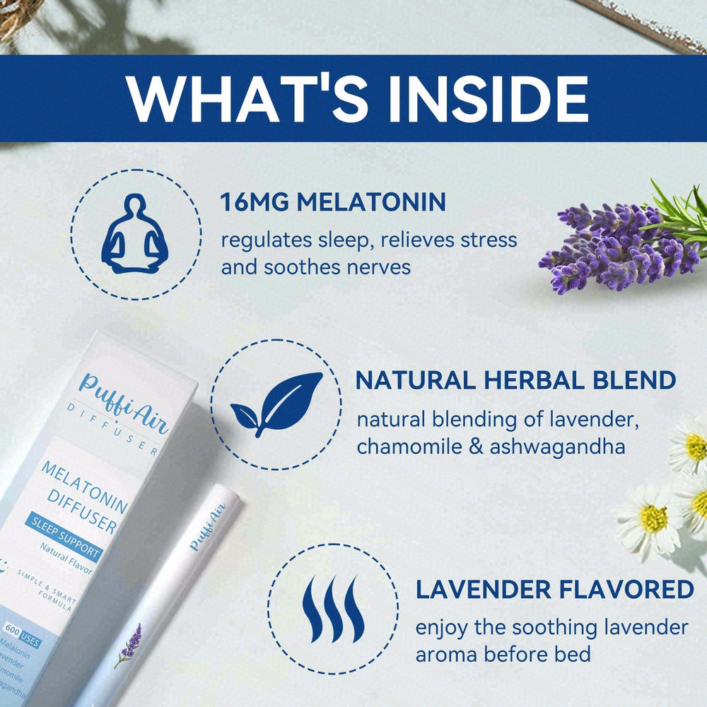 Product packaging for Herbal Diffuser Pen 600 Uses