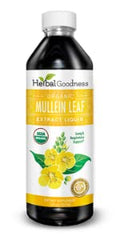 Herbal Goodness Mullein Drops dropper for precise dosing and mucus support