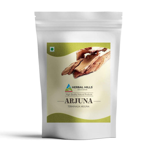 HERBAL HILLS Arjuna Bark Powder – Terminalia Arjuna, 454 g, 16 oz