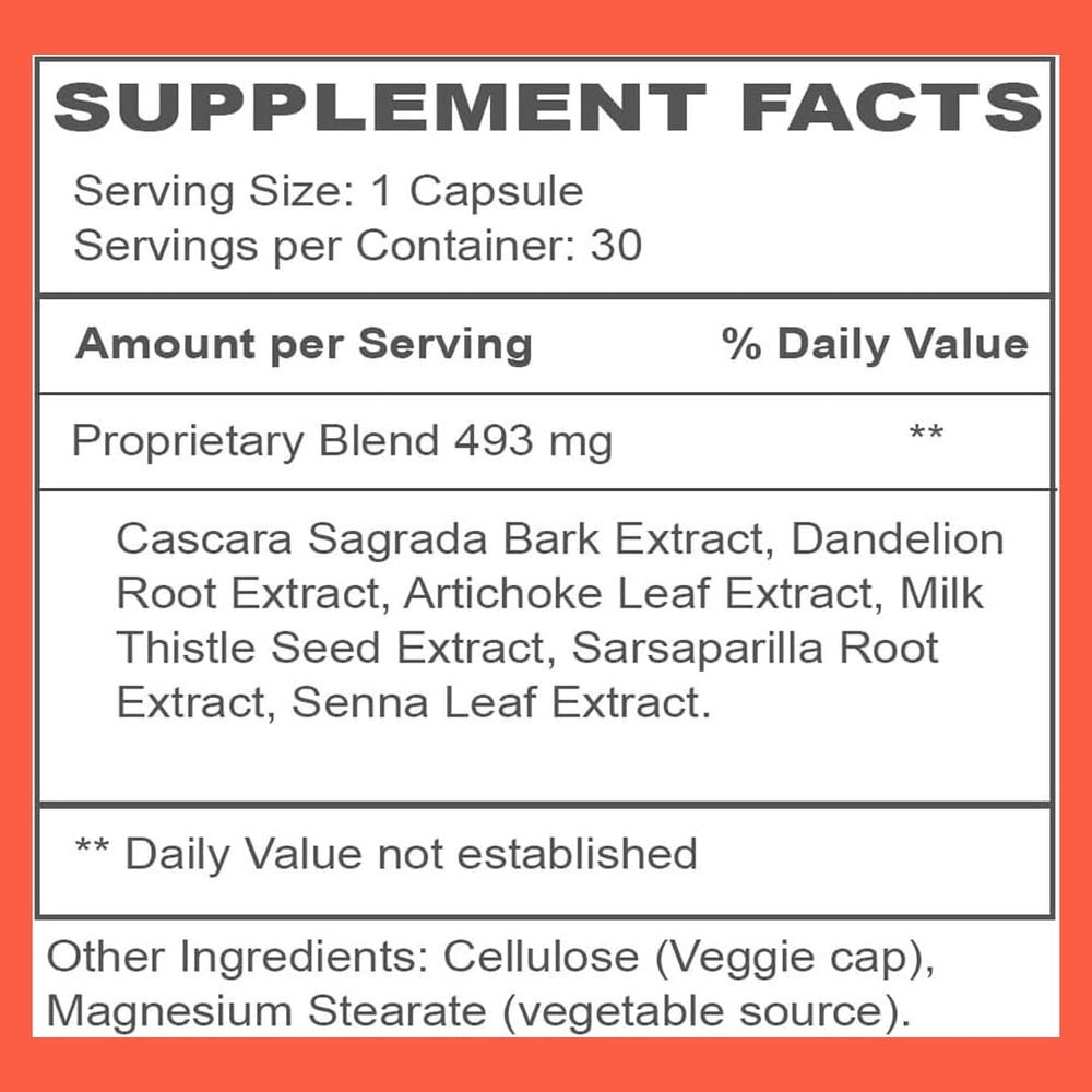 Herbal Nitro My Gentle Detox bloat-relief concept with calming aesthetic.