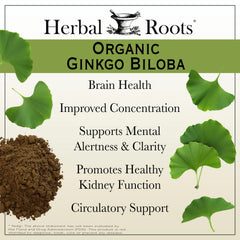60 vegan capsules of Ginkgo Biloba