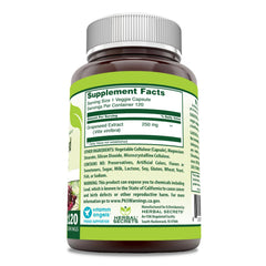 Herbal Secrets Grapeseed Extract supplement bottle label with logo