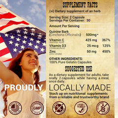 Non-GMO and preservative-free formulation banner on bottle