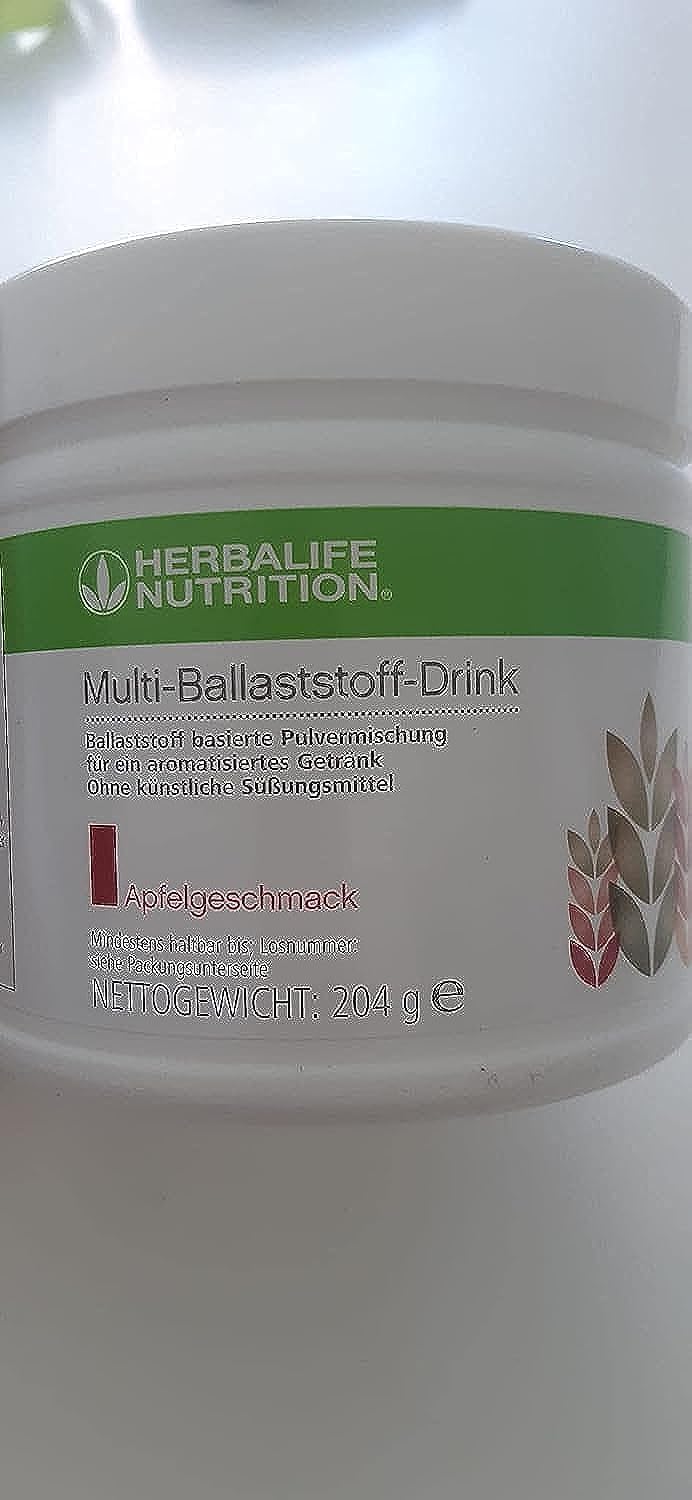Herbalife Active Fiber Complex Manzana en bote, ideal para complementar la ingesta de fibra diaria.