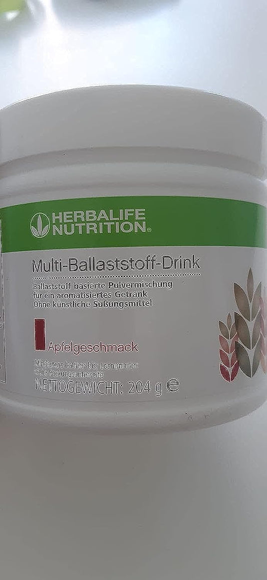 Herbalife Active Fiber Complex Manzana en bote, ideal para complementar la ingesta de fibra diaria.