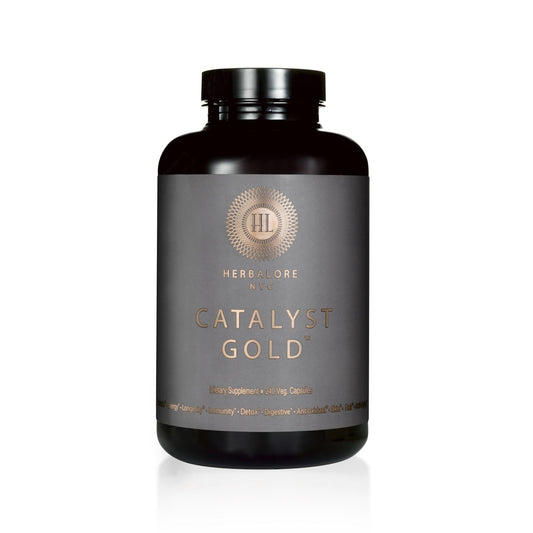 Bottle of Herbalore Catalyst Gold – 240 capsules